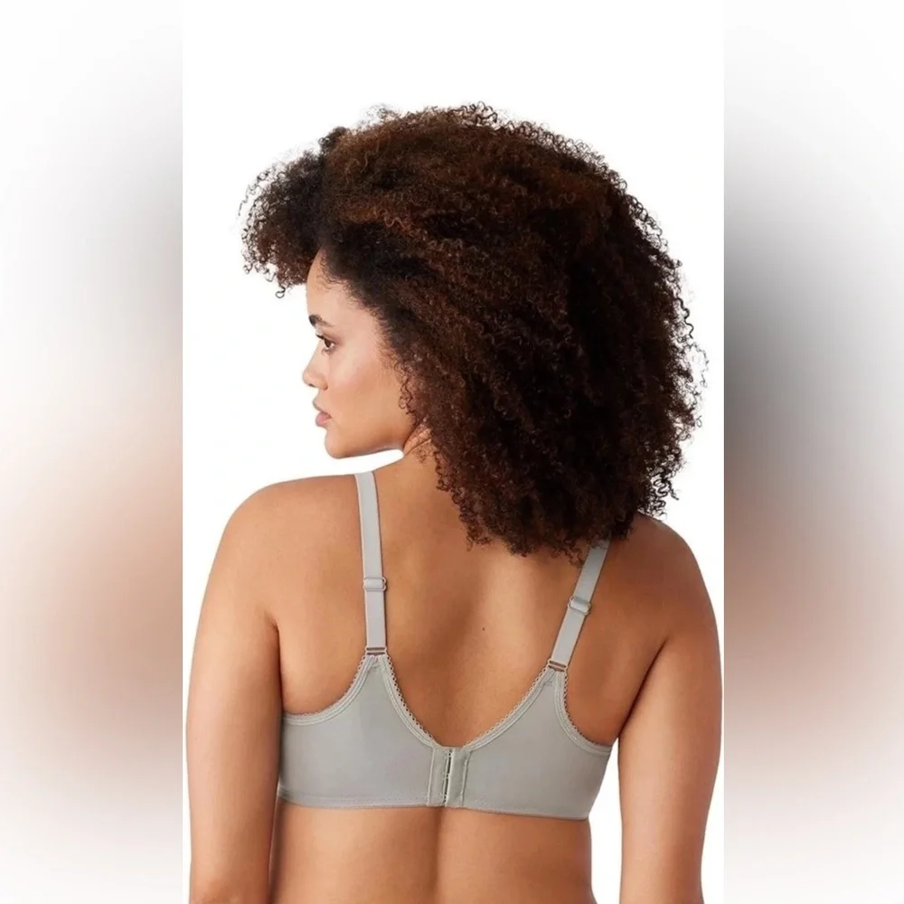 Wacoal 813592 Basic Beauty Spacer Underwire T-Shirt Bra Icy Gray silver 42DDD
